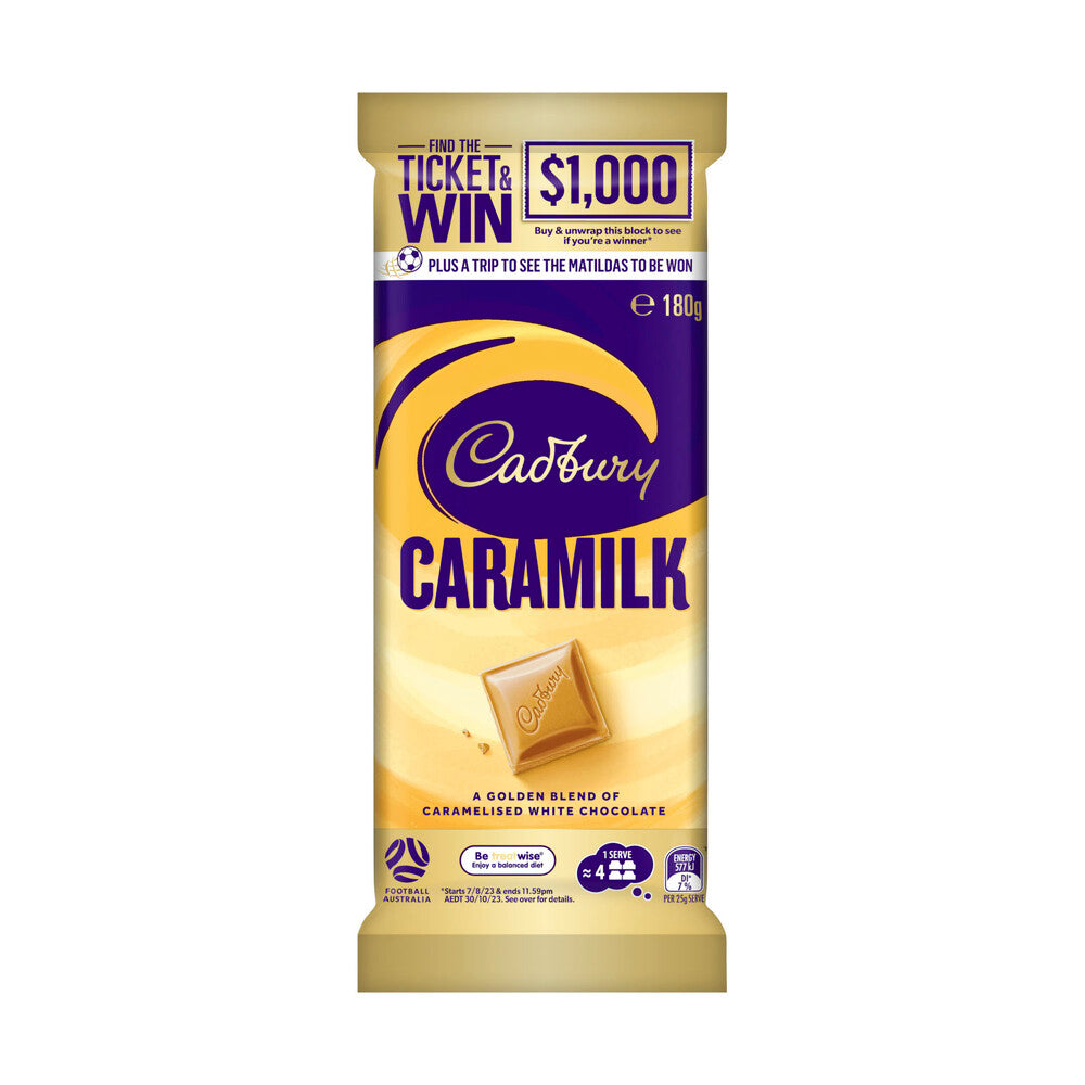 Cadbury Caramilk Chocolate 180g