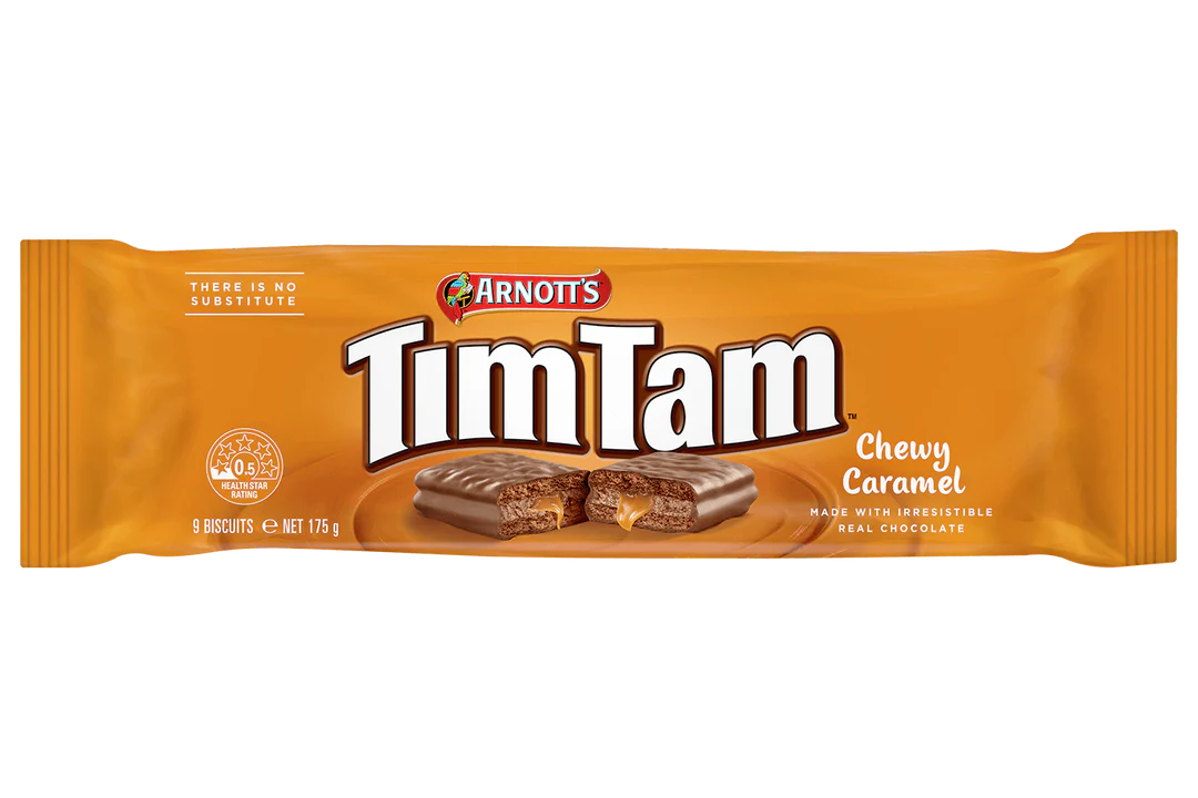 Arnott’s Tim Tam Chewy Caramel (200g)