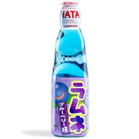 Hatakosen Ramune Soda Blueberry Flavour ( 200ml)