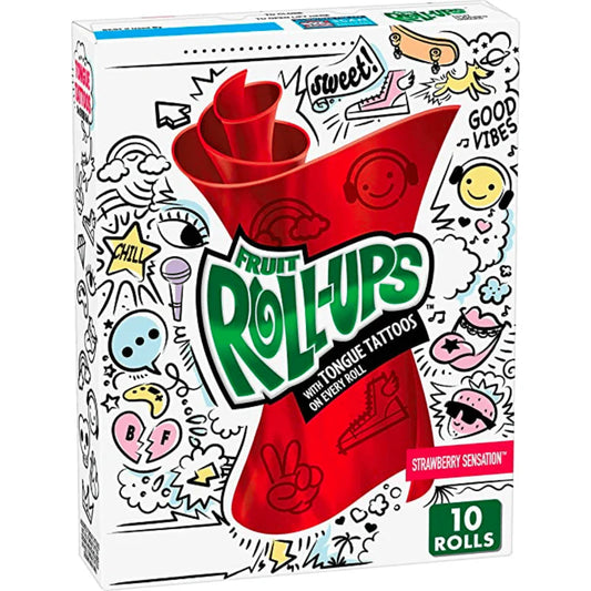 Betty Crocker Fruit Roll Ups Strawberry Sensation (141g)