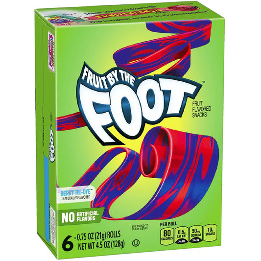 Betty Crocker Fruit By The Foot Tie-Dye Fruit Snacks (128g)