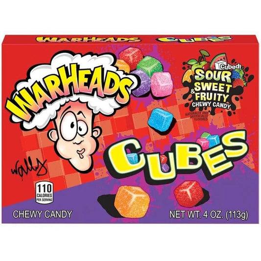 Warheads Chewy Cubes Theatre Box (113g