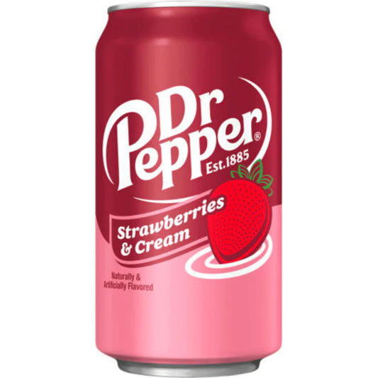 Dr Pepper Strawberries & Cream (355ml)