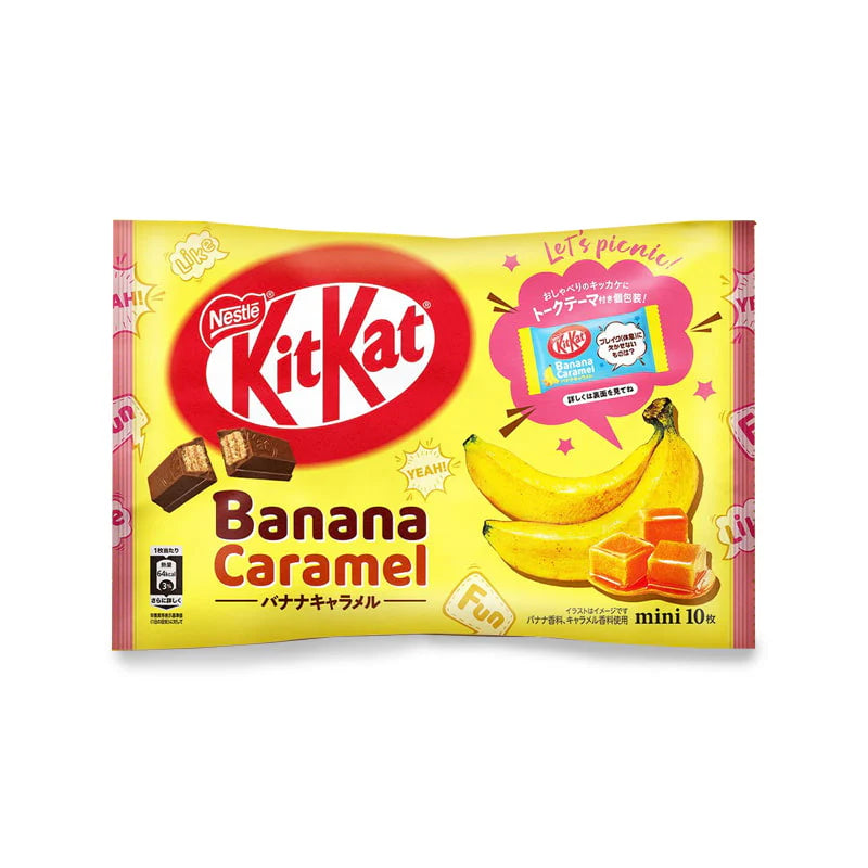 KitKat Banana and Caramel  150g (10 kitkats)