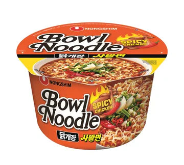 Nongshim Bowl Noodle Hot & Spicy Chicken